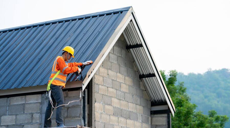 Professional gutter cleaning in Holabird, SD